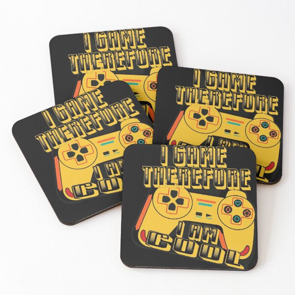 Item preview, I Game Therefore I Am cool - cool gamer.  designed and sold by Rajpramanik.