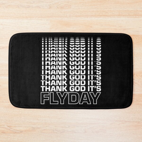 Item preview, Thank God It's Flyday, 80s retro paragliding, paragliding designed and sold by emmjott.