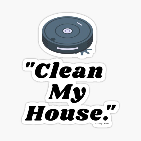 Item preview, Clean My House Retro Robot Vacuum Housekeeping Lady Gifts designed and sold by SavvyCleaner.