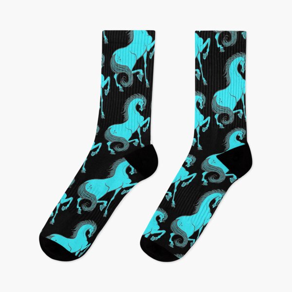 Item preview, blue horse in the ascent  designed and sold by duxpavlic.