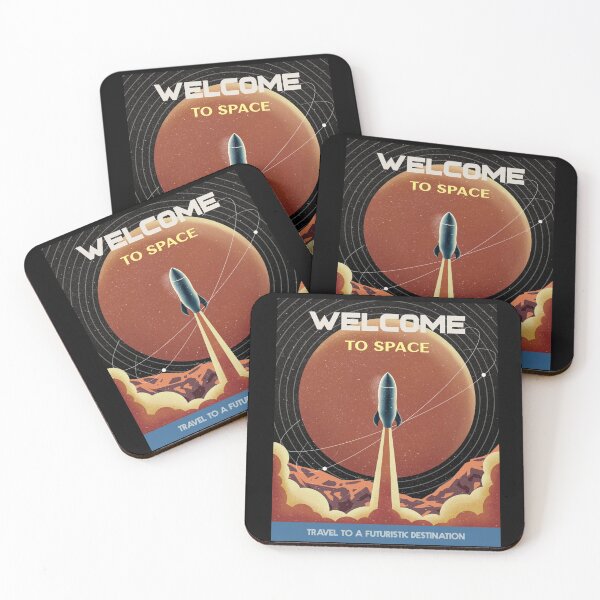 Item preview, Welcome To Space Vintage Illustration designed and sold by infleims.
