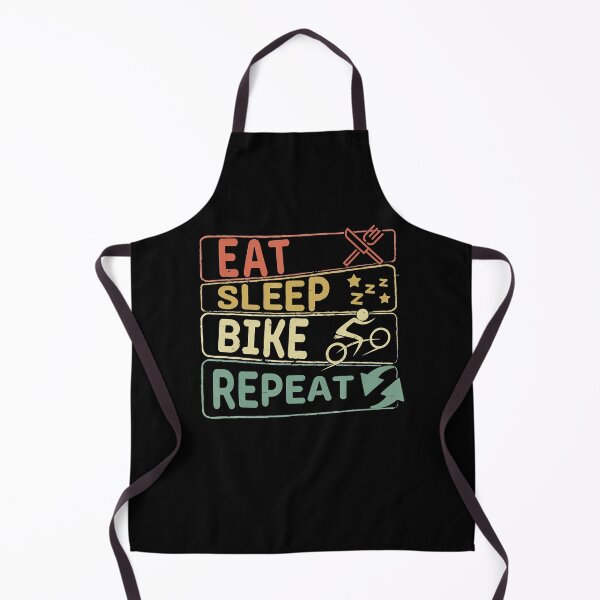 Item preview, Eat Sleep BIKE Repeat Fahrrad Spruch Herren Damen Kinder  designed and sold by orvillesznpb70.