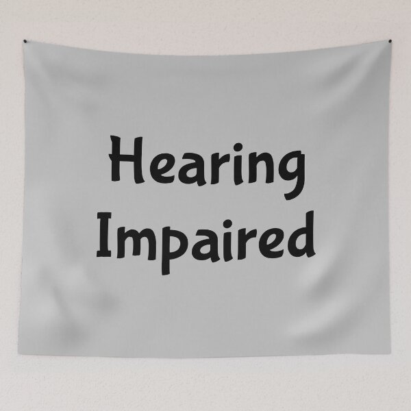 Item preview, Hearing Impaired  designed and sold by mwagie.