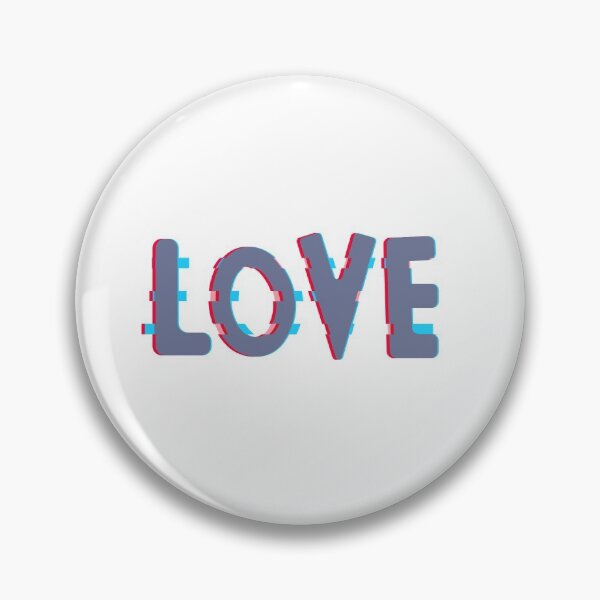 Item preview, Word Love with glitch effect designed and sold by Художник.