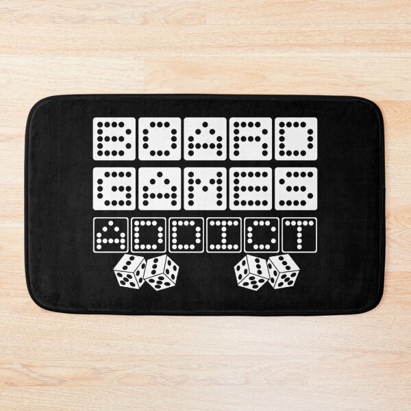 Item preview, Board Games Addict designed and sold by GamerGetup.