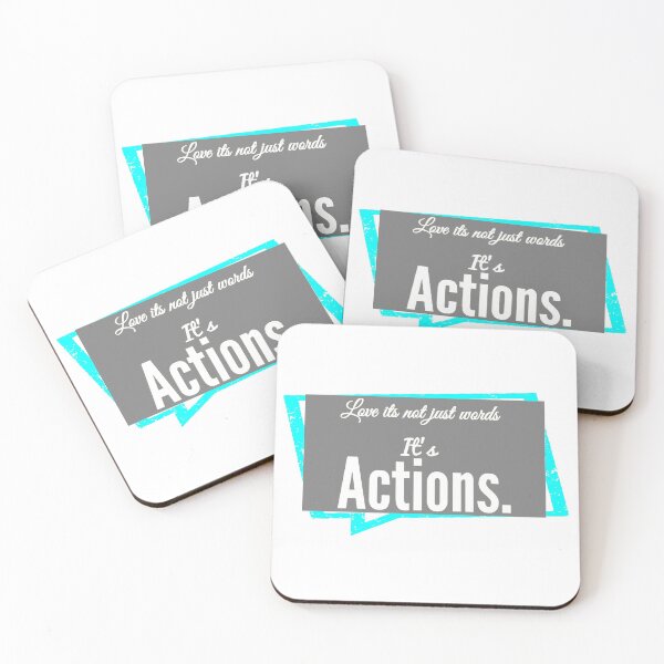 Item preview, Love it's not just words. it's actions. designed and sold by MXanwar.