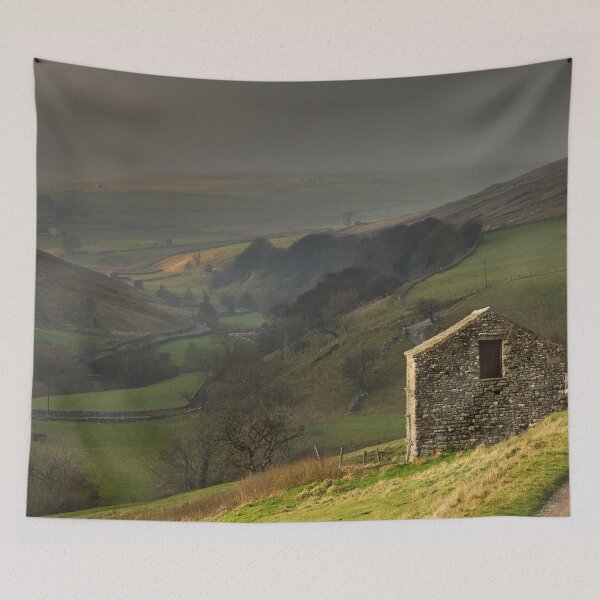 Item preview, A Keld barn in Autumn designed and sold by heidipics.