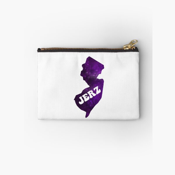 Item preview, New Jerz New Jersey NJ State | JERZ Groovy Purple Galaxy designed and sold by Rabbitti.