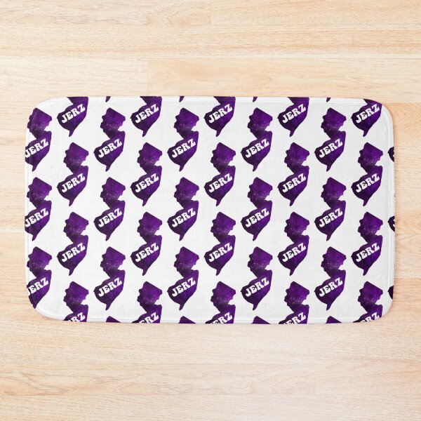 Item preview, New Jerz New Jersey NJ State | JERZ Groovy Purple Galaxy designed and sold by Rabbitti.