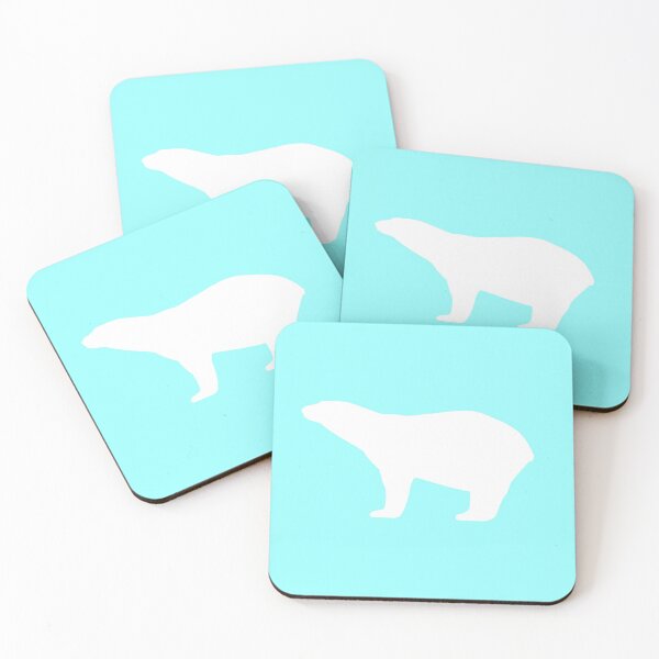 Item preview, Polar bear silhouette designed and sold by mpasche.