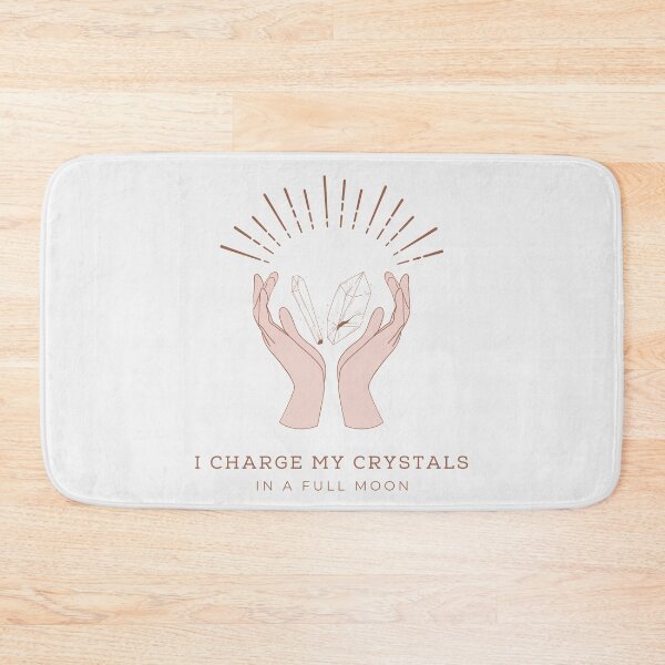 Item preview, I Charge My Crystals In a Full Moon designed and sold by heyitsclara.