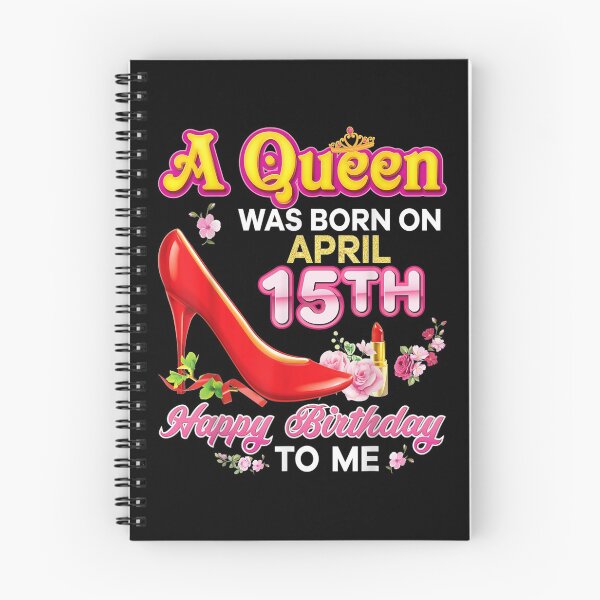 Artikelvorschau, Eine Königin wurde am 15. April 15 geboren. Alles Gute zum Geburtstag, Pink entworfen und verkauft von koenhfu06.