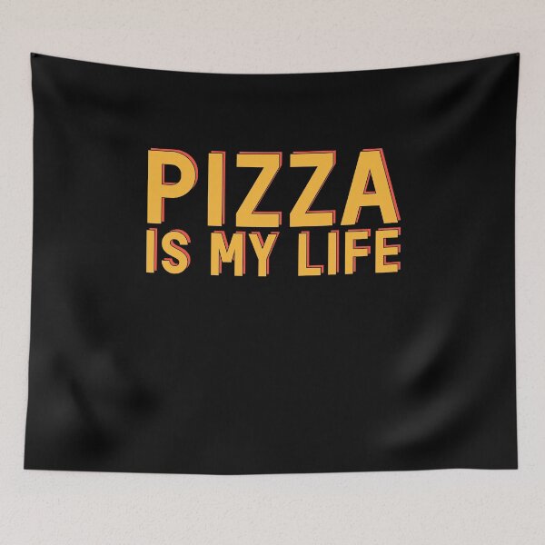 Item preview, Pizza Is My Life Pizza Lover Quote Funny designed and sold by sillyquestions.