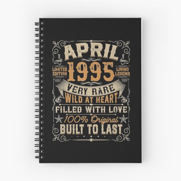 Item preview, Born In April 1995 26th Birthday Gift Retro 26 Years Old designed and sold by sellexxf69.