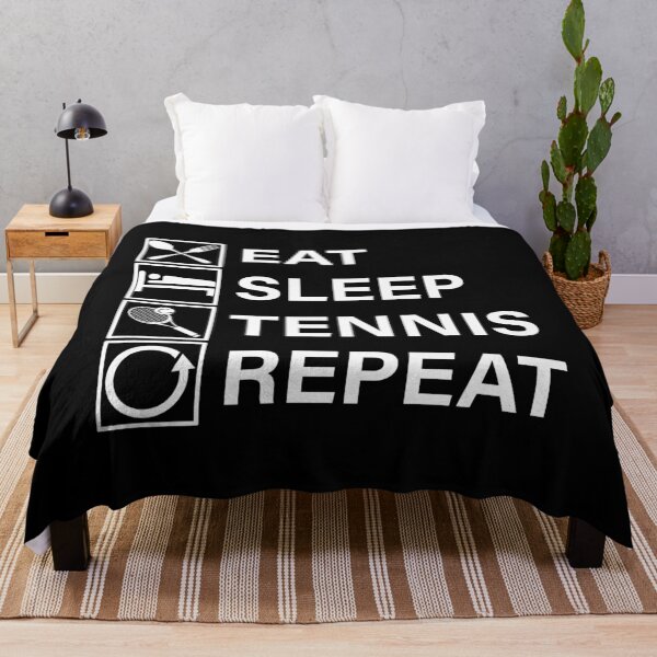Item preview, Eat Sleep Tennis Repeat designed and sold by Adel Qasem.