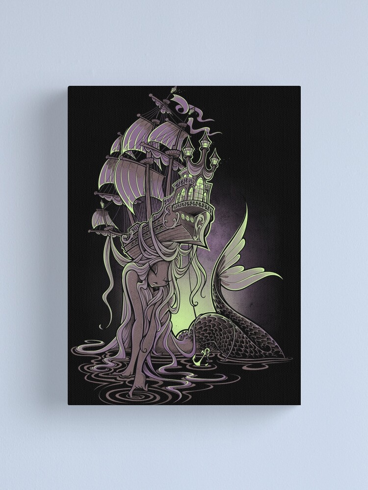 Alternate view of Sailors Beware Canvas Print