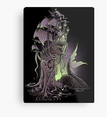 Sailors Beware Metal Print