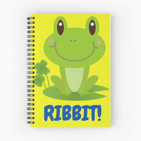 Item preview, Rana de dibujos animados lindo, ruido de Ribbit, amarillo designed and sold by WearItOwnIt.