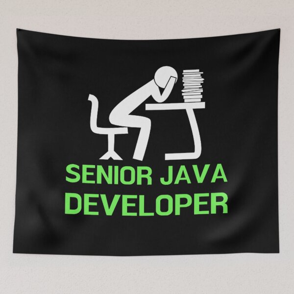 Item preview, SENIOR JAVA DEVELOPER designed and sold by RedFlamenco.