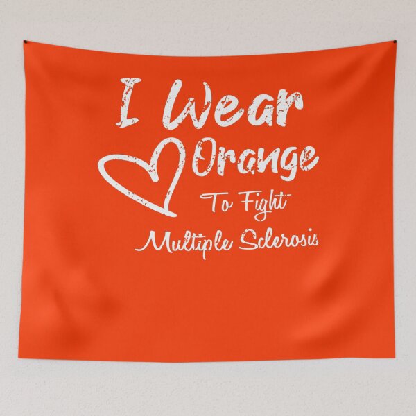 Item preview, I Wear Orange to Fight Multiple Sclerosis Awareness Costume designed and sold by orvillesznpb70.