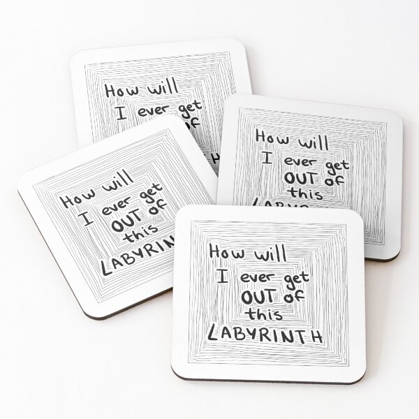 Item preview, How will I ever get out of this labyrinth! designed and sold by brizzle321d.