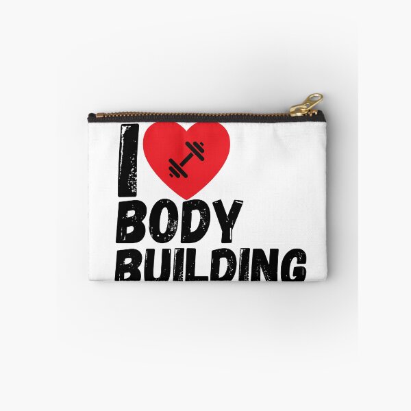 Item preview, I love bodybuilding fitness motif designed and sold by Bearded-Viking.