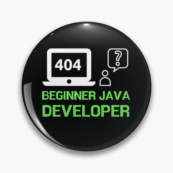 Item preview, BEGINNER JAVA DEVELOPER designed and sold by RedFlamenco.