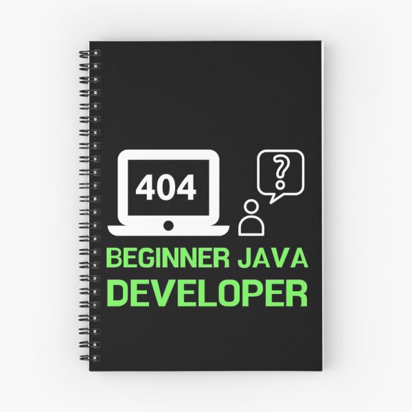 Item preview, BEGINNER JAVA DEVELOPER designed and sold by RedFlamenco.