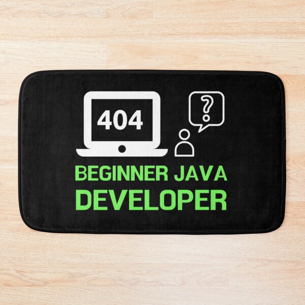 Item preview, BEGINNER JAVA DEVELOPER designed and sold by RedFlamenco.