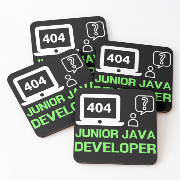 Item preview, JUNIOR JAVA DEVELOPER designed and sold by RedFlamenco.