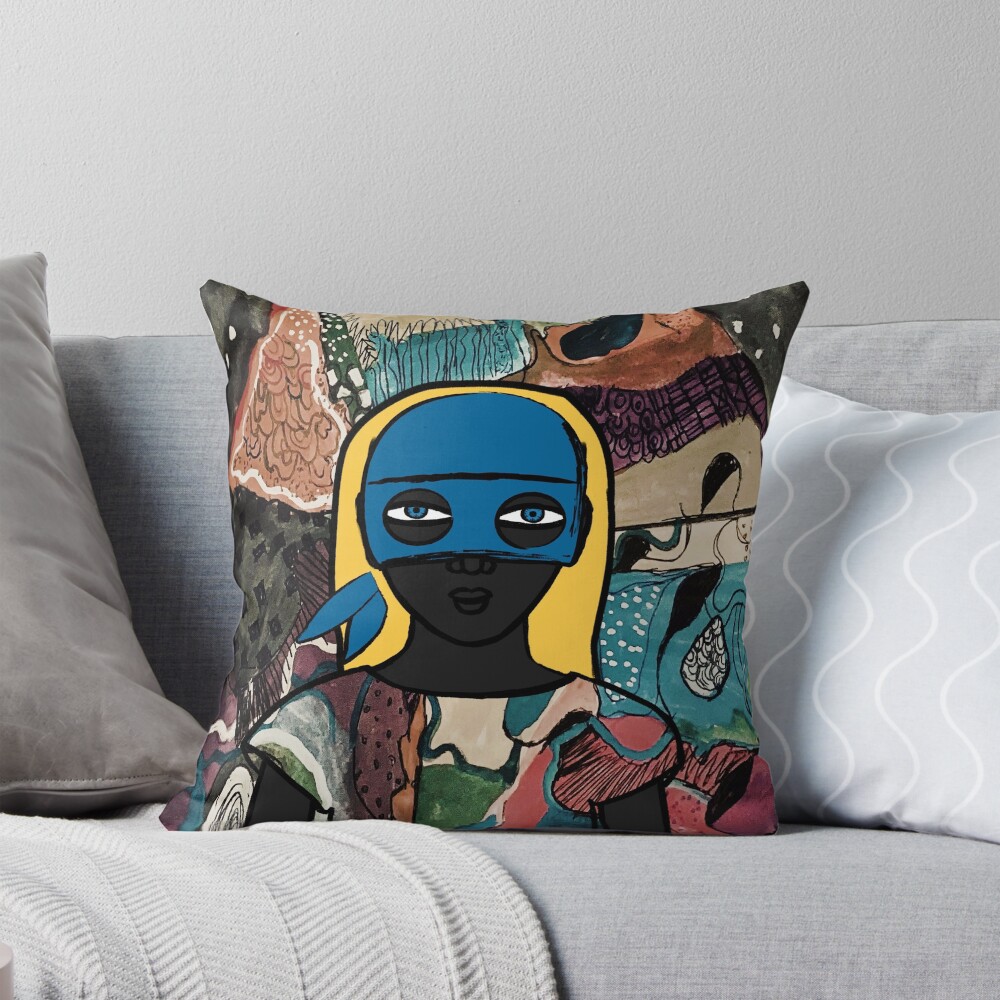 Item preview, Throw Pillow designed and sold by CryptoLuke.
