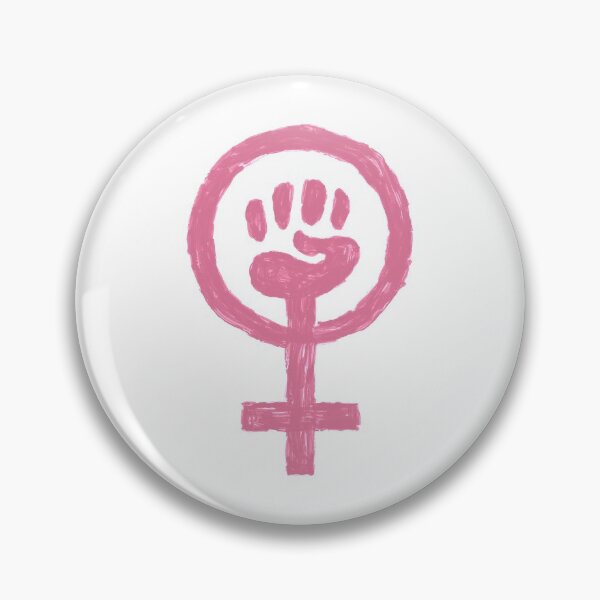 Item preview, Feminist symbol in oil designed and sold by jcnenm.