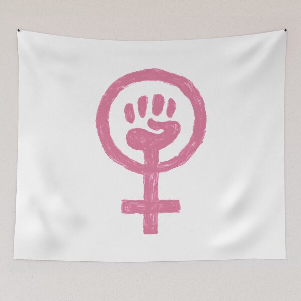 Item preview, Feminist symbol in oil designed and sold by jcnenm.