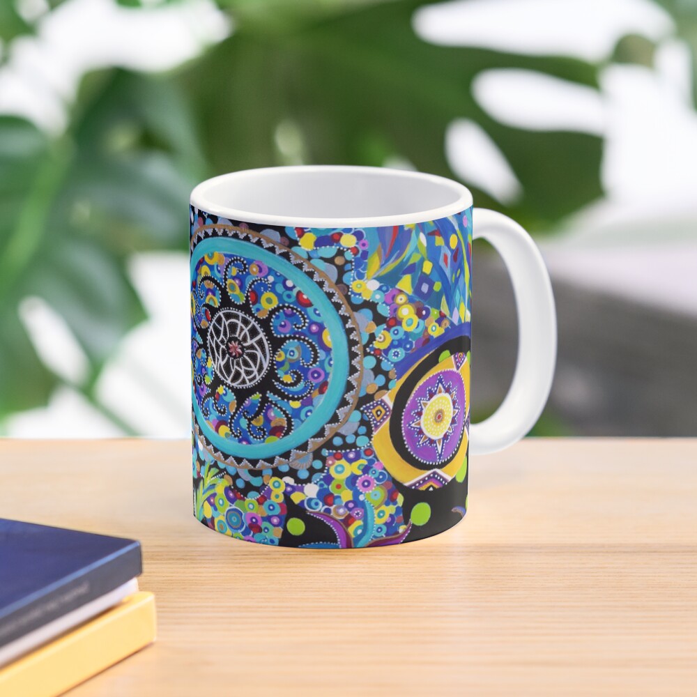 Mug à café « Matrice Aquatique»