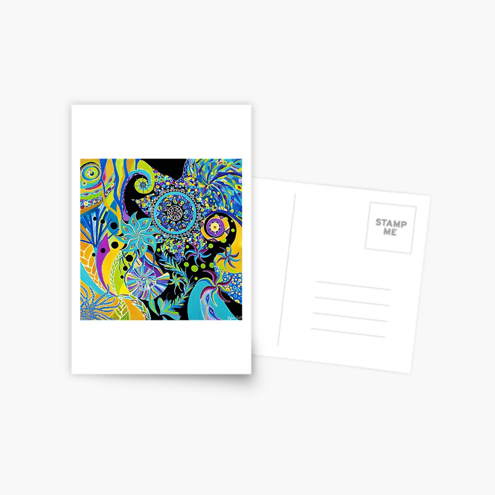 Carte postale « Matrice Aquatique»
