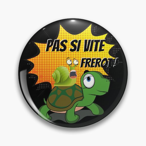 Artikelvorschau, Schildkröte und Schnecke: "Nicht so schnell, Bro!" entworfen und verkauft von Cheerocki.