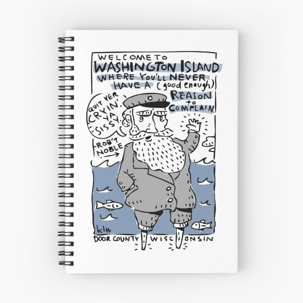 Item preview, Welcome to Washington Island! Quit Yer Cryin'. designed and sold by KyleWhiteInk.