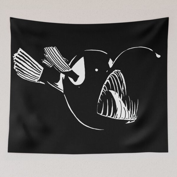 Item preview, Spooky Angler Fish designed and sold by Suchnothing.