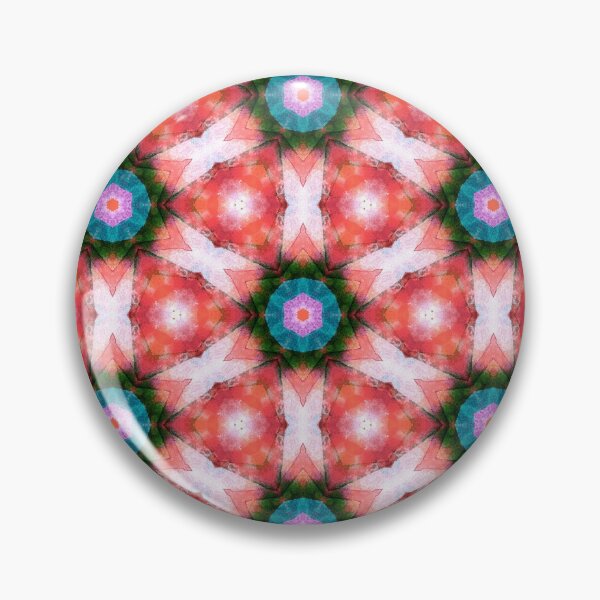 Item preview, Colorful Kaleidoscope abstract watercolor pattern, psychedelic bohemian art texture designed and sold by paldronma.