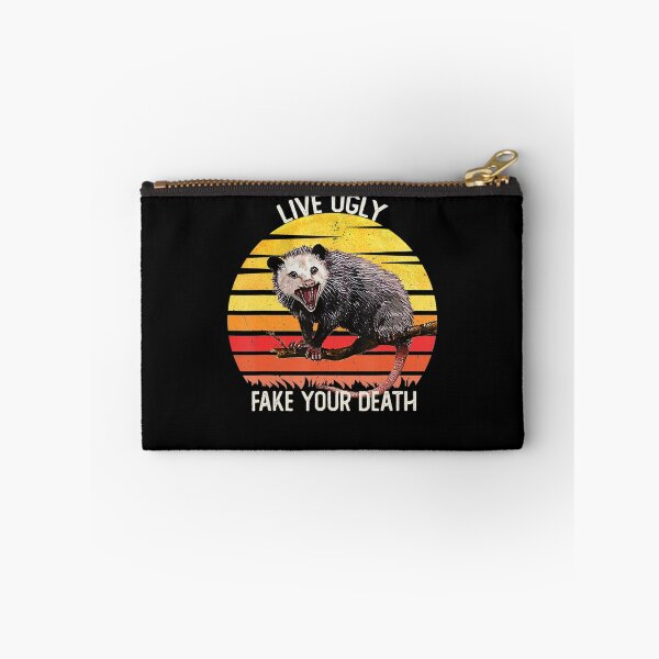 Item preview, Live Ugly Fake Your Death Opossum Funny designed and sold by orvillesznpb70.