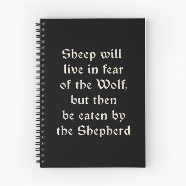 Item preview, Sheep Fear Wolf - But Eaten by Shepherd designed and sold by SolarCross.