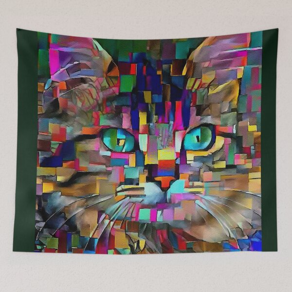 Aperçu de l'œuvre Merrygold, chat, chat, chat, minou, Lea Roche créée et vendue par L. ROCHE.
