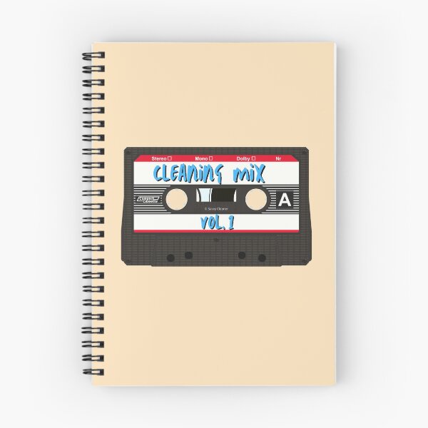 Item preview, Clean Mix Volume 1 Cassette Tape Cleaning Humor designed and sold by SavvyCleaner.