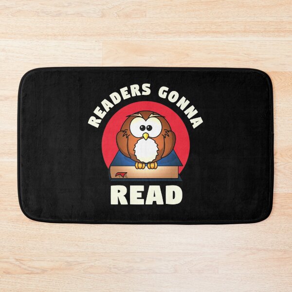 Item preview, Readers Gonna Read Book Lover Cute Owl Reading Quote designed and sold by sillyquestions.