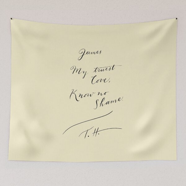 Item preview, James, my truest love. Know no shame. TH - Black Sails designed and sold by byebyesally.