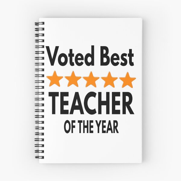 Item preview, Voted Best Teacher of the Year designed and sold by MoonsmileProd.