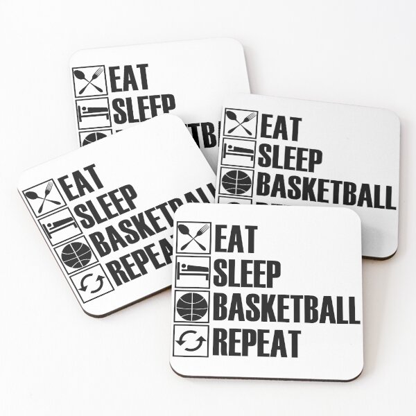 Item preview, Eat Sleep Basketball Repeat designed and sold by Adel Qasem.
