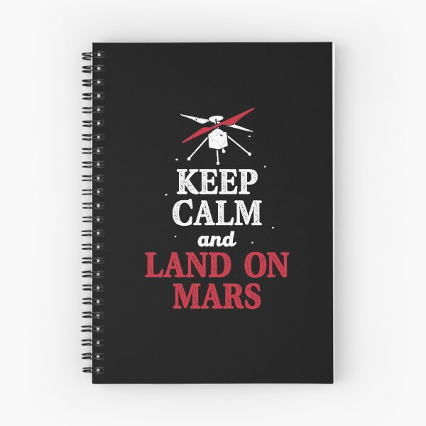Item preview, Keep Calm And Land On Mars Rover Helicopter Ingenuity designed and sold by Dressed For  Duty.