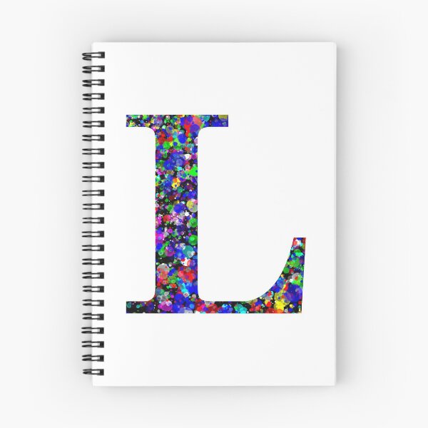 Item preview, Letter L Paint Splatter designed and sold by Handstand365.