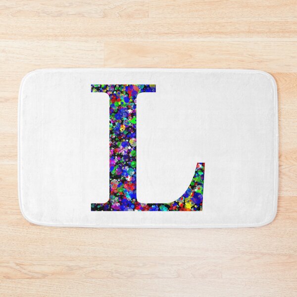 Item preview, Letter L Paint Splatter designed and sold by Handstand365.